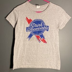 “Drink Wisconsinbly” Tee by Gildan M
